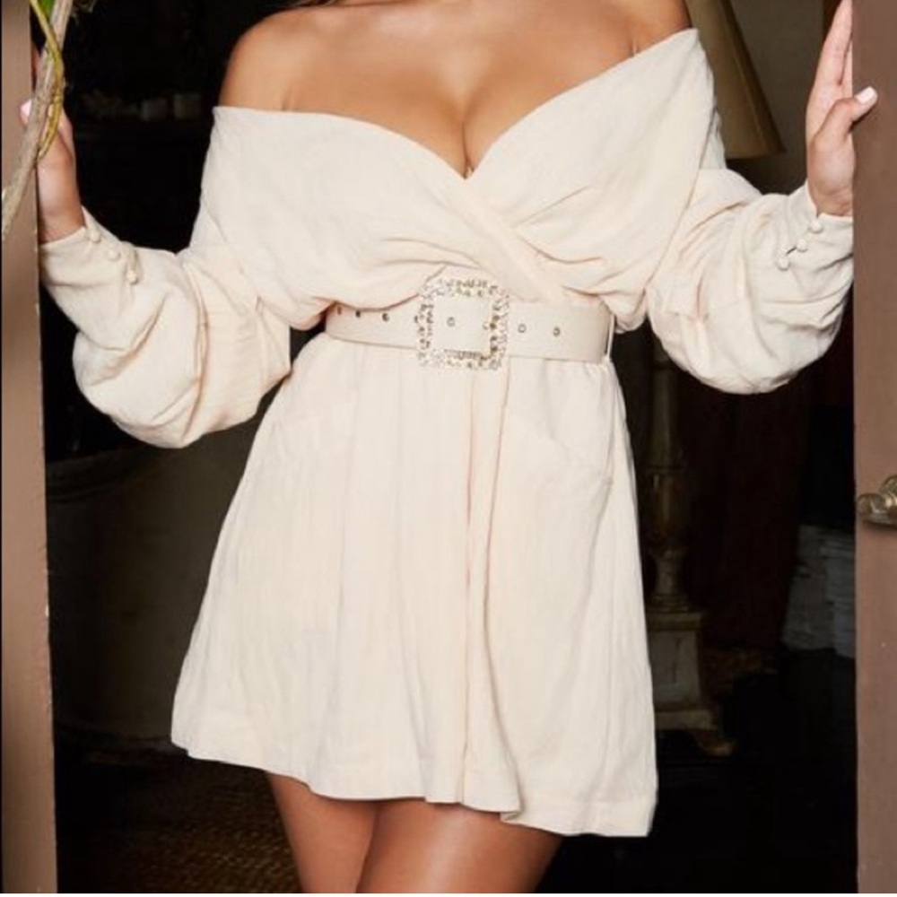 Oh Polly dress with belt